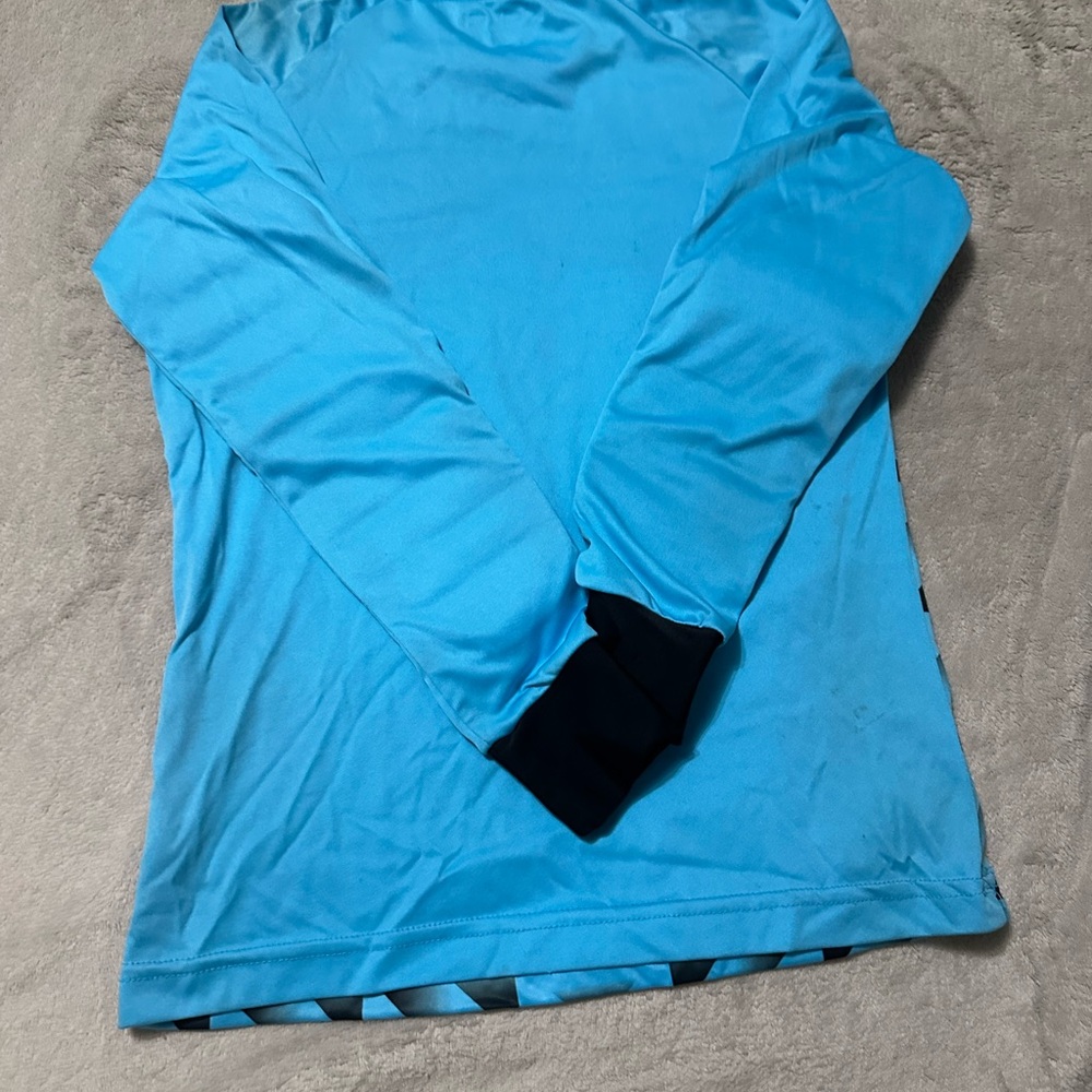 Blue Geometric goal keeper long sleeve jersey - Picture 16 of 16